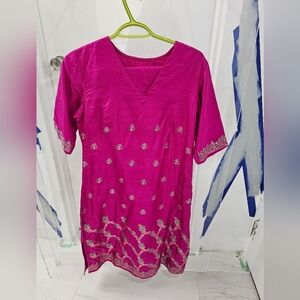 Indian silk salwar suit